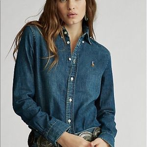 Polo Ralph Lauren Custom Fit Denim Shirt